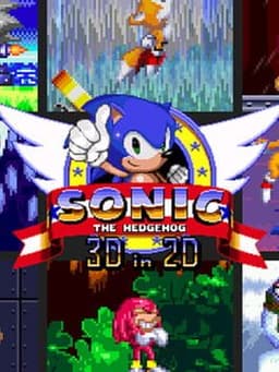 Sonic 3D in 2D