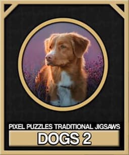 Pixel Puzzles Traditional Jigsaws: Dogs 2