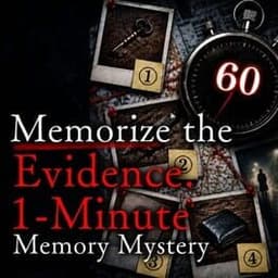 Memorize the Evidence: 1-Minute Memory Mystery